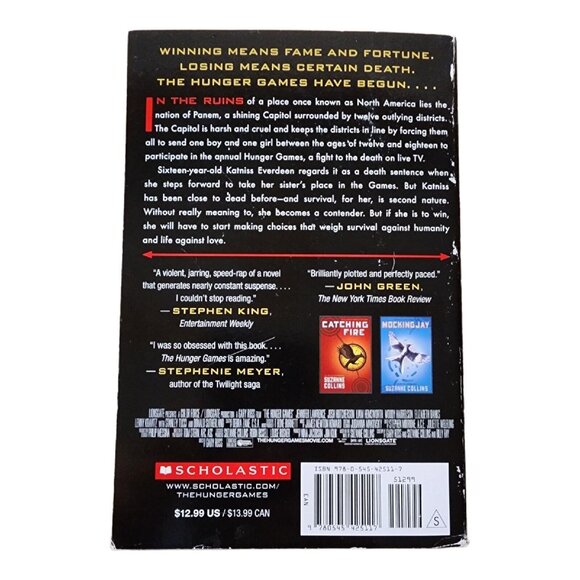 The Hunger Games Book By Suzanne Collins - Picture 5 of 8